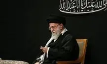 لحظه ورود آیت الله خامنه ای به حسینیه امام خمینی + ویدئو