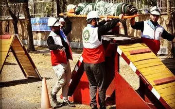 برگزاری مسابقات رفاقت مهر در مرکز علمی کاربردی هلال‌احمر کرمانشاه