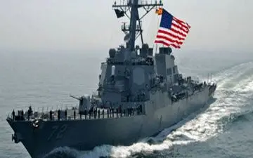 پکن اقدام ناوشکن آمریکایی در عبور از تنگه تایوان را محکوم کرد