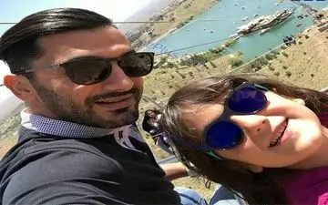 سلفی دیده نشده ظریف و دخترش