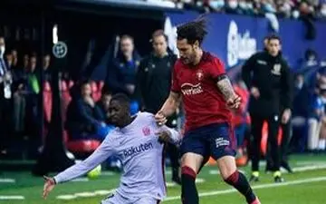 توقف بارسلونا برابر اوساسونا با گلزنی جوانان ژاوی