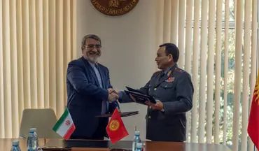 موافقت‌نامه همکاری انتظامی و امنیتی ایران و قرقیزستان امضا شد