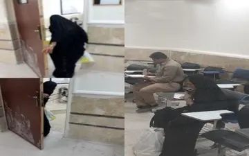 مادربزرگ ۹۰ ساله اهوازی دانشجوی ارشد حقوق! + عکس