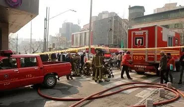 علت آتش‌سوزی ساختمان برق وزارت نیرو هنوز معلوم نیست