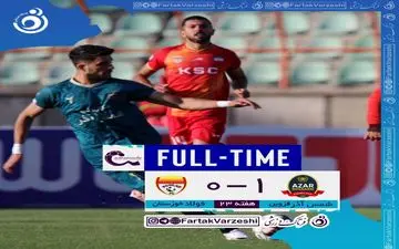 خلاصه بازی شمس آذر 1 - فولاد 0 | فیلم