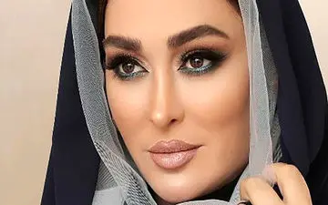 الهام حمیدی از شلوار پاره خود رونمایی کرد ! | جلف بازی عجیب الهام حمیدی با شلوار پاره