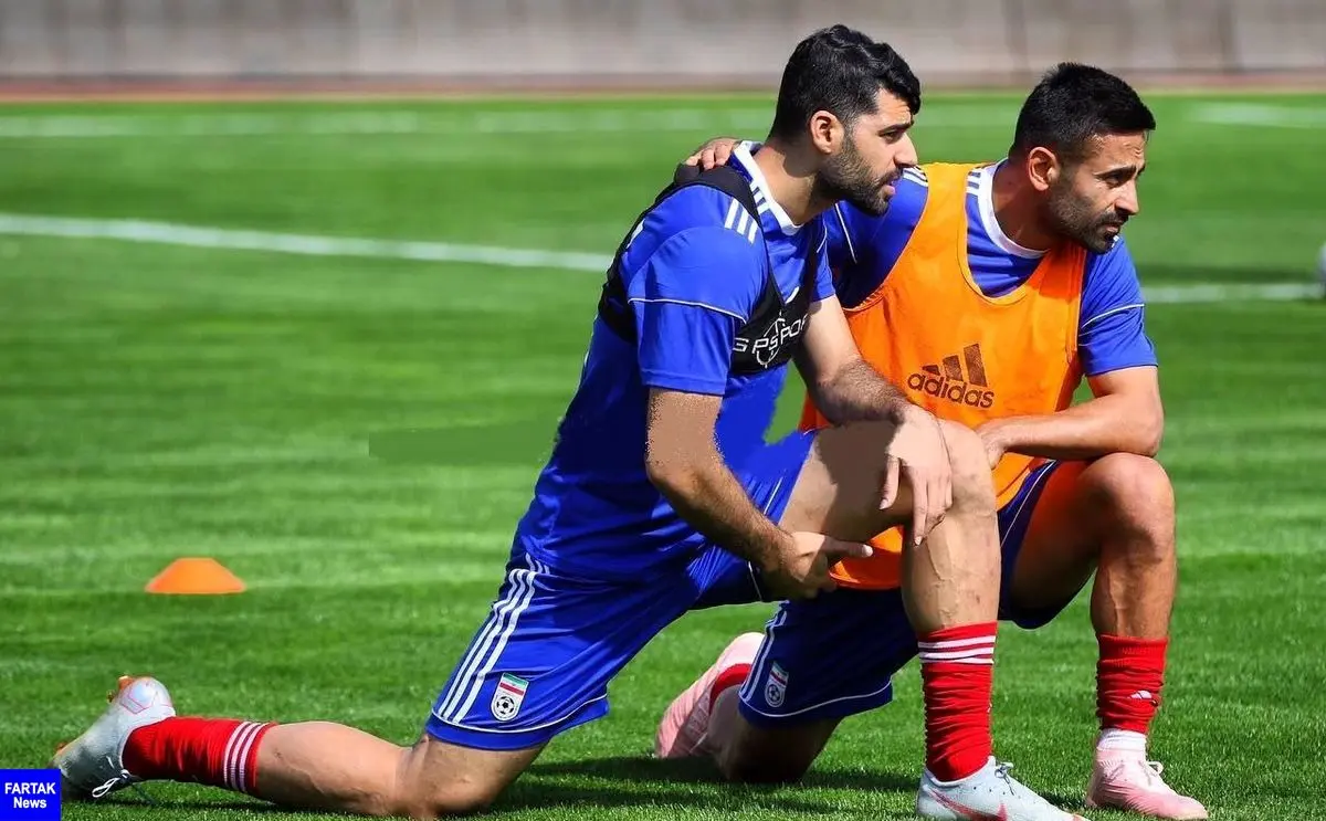 عکس ؛ استوک های عجیب امید ابراهیمی در تمرین تیم ملی