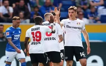  پیروزی خارج از خانه لورکوزن با آزمون/ دورتموند از قعرنشین ۳ امتیاز گرفت 